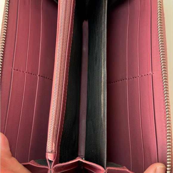 Gucci GG Supreme Monogram Blooms Zip Wallet Multicolor - Picture 9 of 10